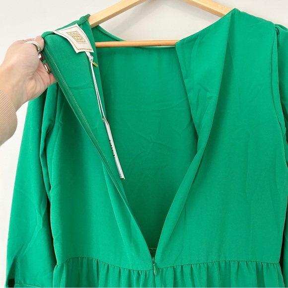 Emily McCarthy long sleeve midi Emily dress jellybean NWT - Picture 10 of 10